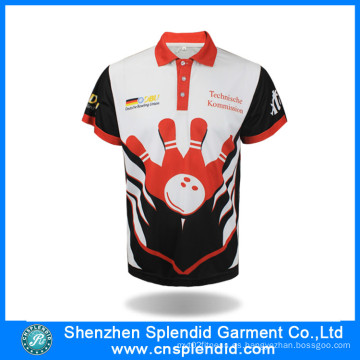 China Wholesale Hombre de alta calidad de moda Bowling Polo